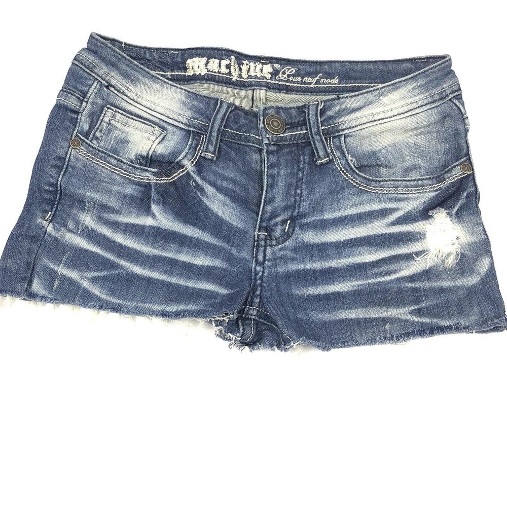 Machine womens Denim shorts size 1/26‎ Cut Off Jean BE-13